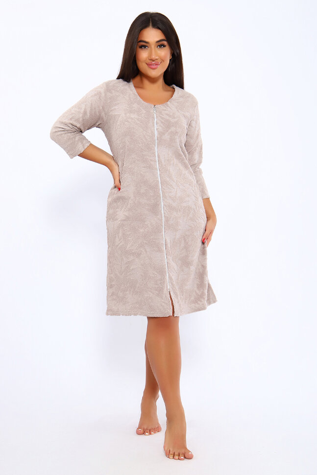 Халат Женский 83713 пудра