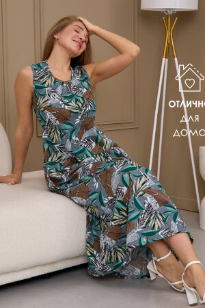 Платье женское летнее СЖ-1 зеленый