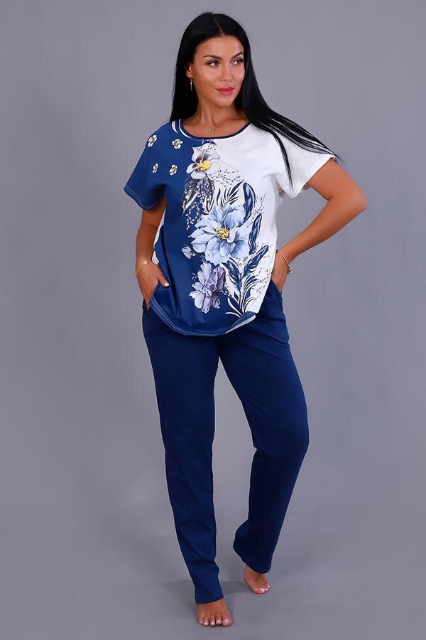 Женский костюм с брюками 65002