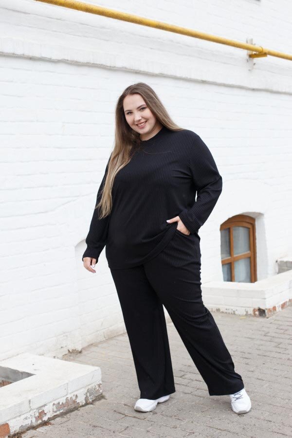 Брюки Береста черный БГ-365