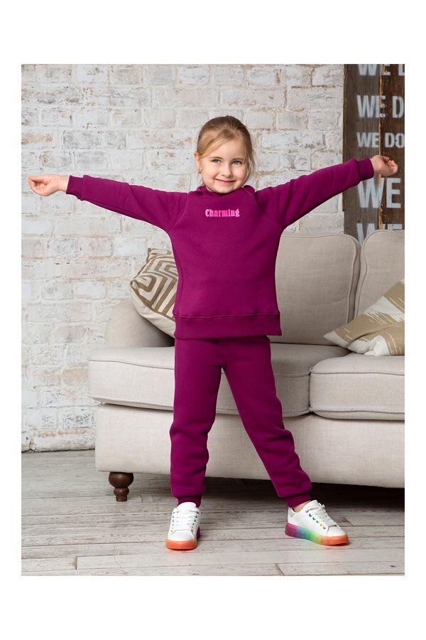 Толстовка для девочки футер начёс Дэйзи 30101