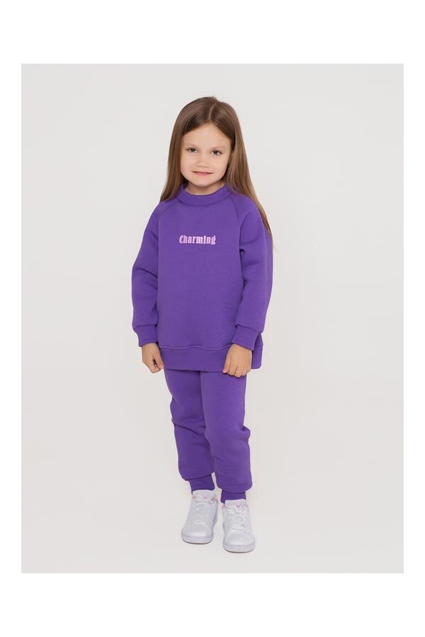 Толстовка для девочки футер начёс Дэйзи 30101