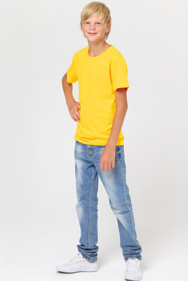 Футболка для мальчика HappyFox HF5501 желтый