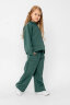 Костюм с брюками для девочки Мерлин Изумрудный