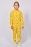 Пижама с брюками для девочки 91223 желтый корги