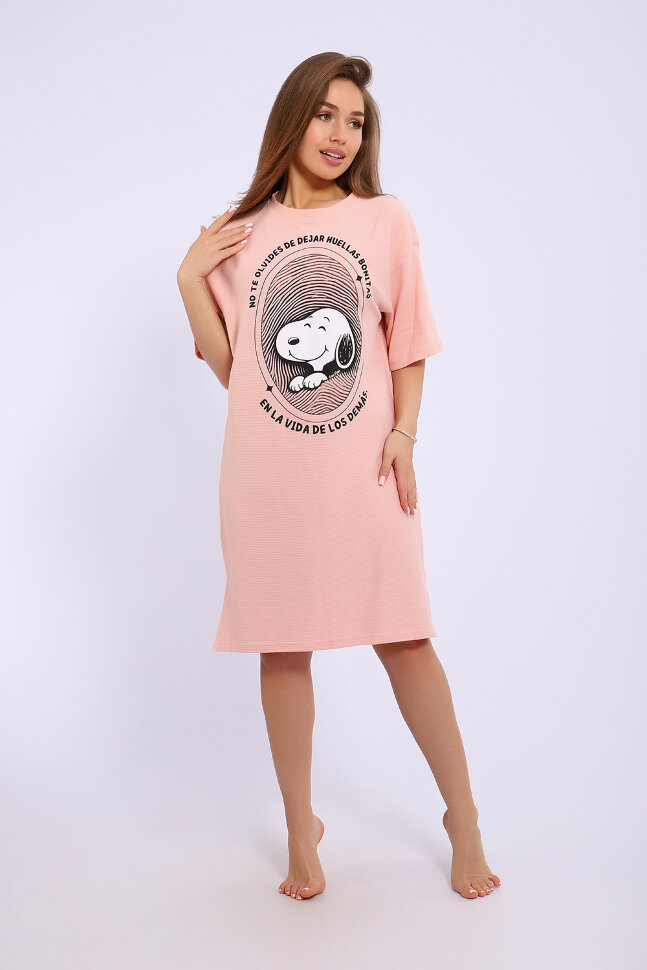 Платье женское ЕПЛ-1072 коралловый