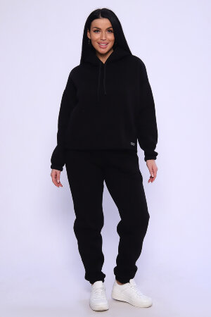 Женский костюм с брюками 80027 черный