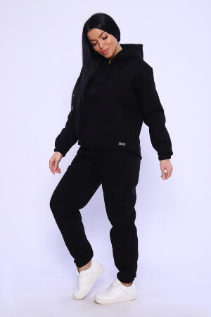 Женский костюм с брюками 80027 черный