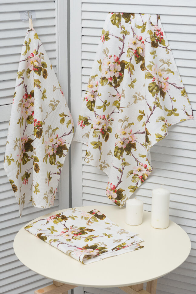 Полотенце кухонное Цветущая яблоня