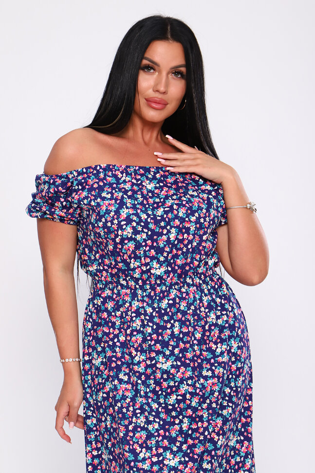 Платье женское 71068 чернильный