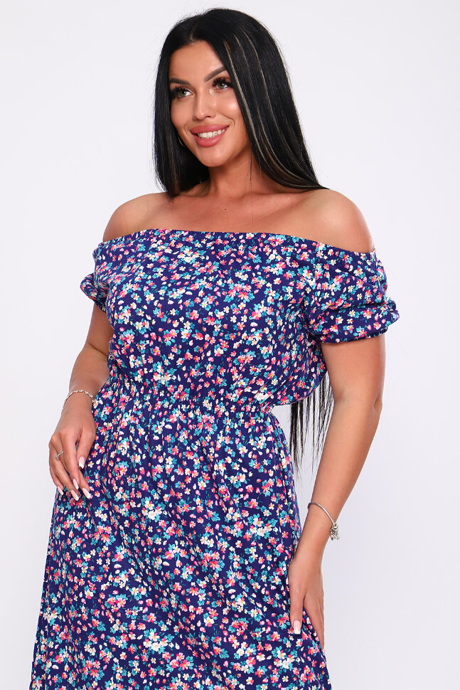 Платье женское 71068 чернильный