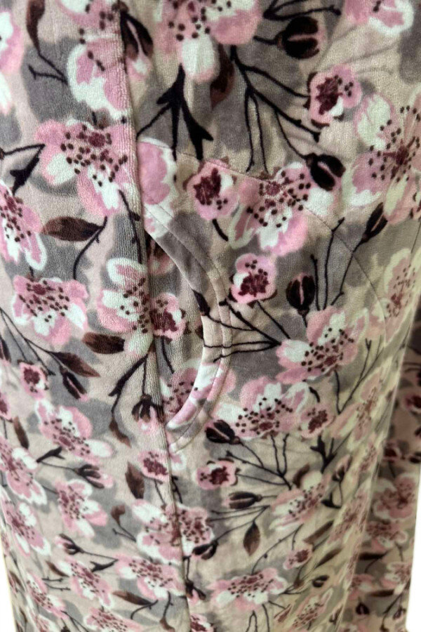 Халат Фиалка пудра ХГ-66-3