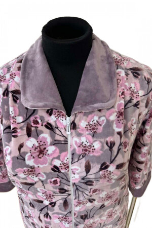 Халат Фиалка пудра ХГ-66-3