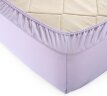 Простыня на резинке Светло-сиреневая, трикотаж