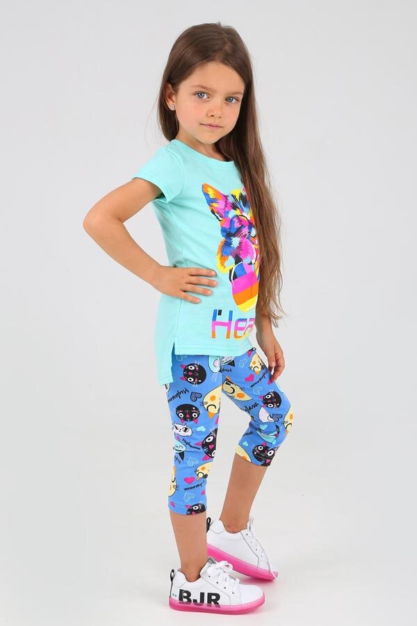 Костюм с бриджами для девочки 20713