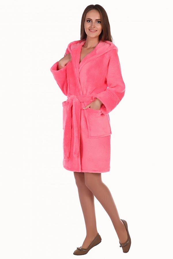 Халат Х-043 короткий, велсофт