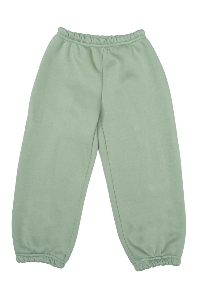 Костюм с брюками для девочки Няша оливковый