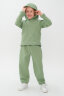 Костюм с брюками для девочки Няша оливковый