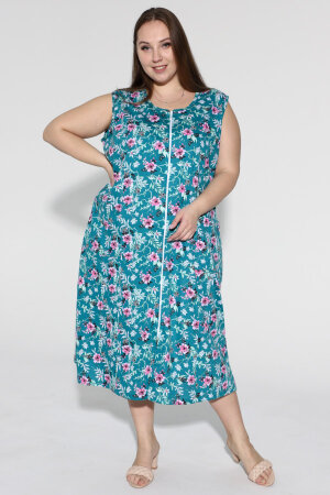 Халат Мята - бирюза ХГ-37 -08