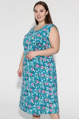 Халат Мята - бирюза ХГ-37 -08