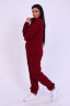 Женский костюм с брюками 19129 бордо