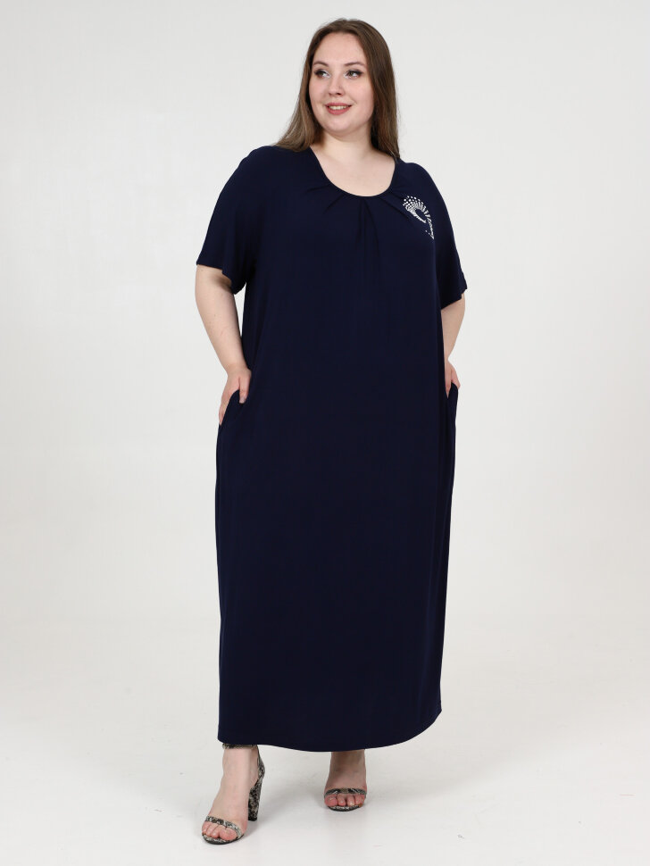 Платье Юленька чернильный ПГ-10-6