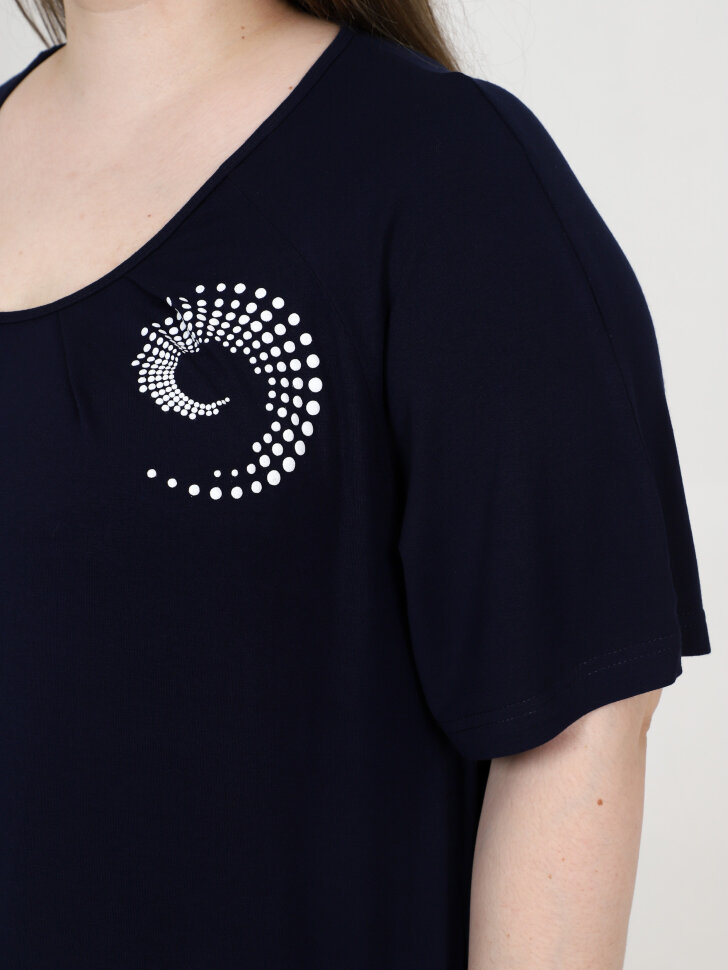 Платье Юленька чернильный ПГ-10-6