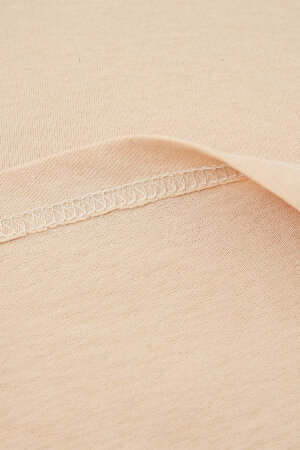 Женская ночная сорочка 21584 бежевый