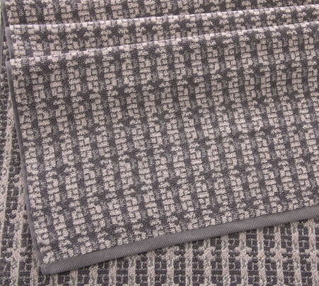 Полотенце махровое Премиум Тироль серый шато, 500г/м