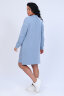 Платье женское 82015 серо-голубой