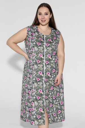 Халат Мята - оливковый ХГ-037-09