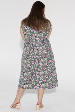 Халат Мята - оливковый ХГ-037-09