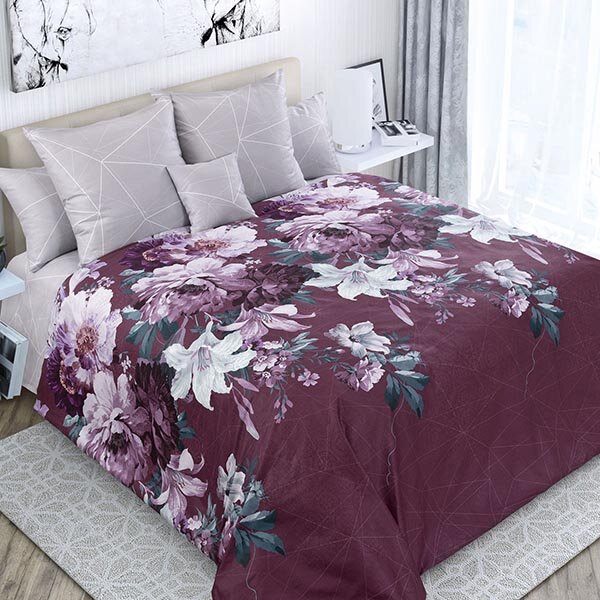 Сияние ночи постельное белье сатин