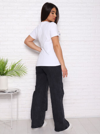 Сердце футболка женская