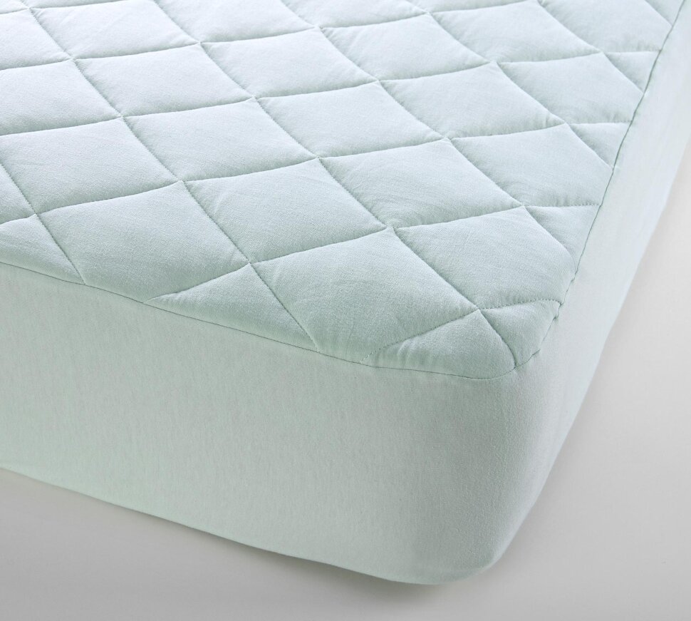 Наматрасник стеганый Утренняя роса с бортом