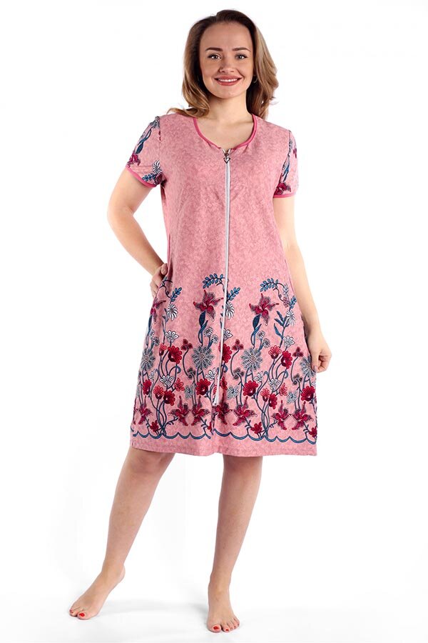 Халат Купон розовый К-11