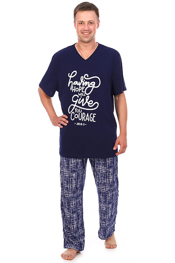 Пижама с принтом 91-02