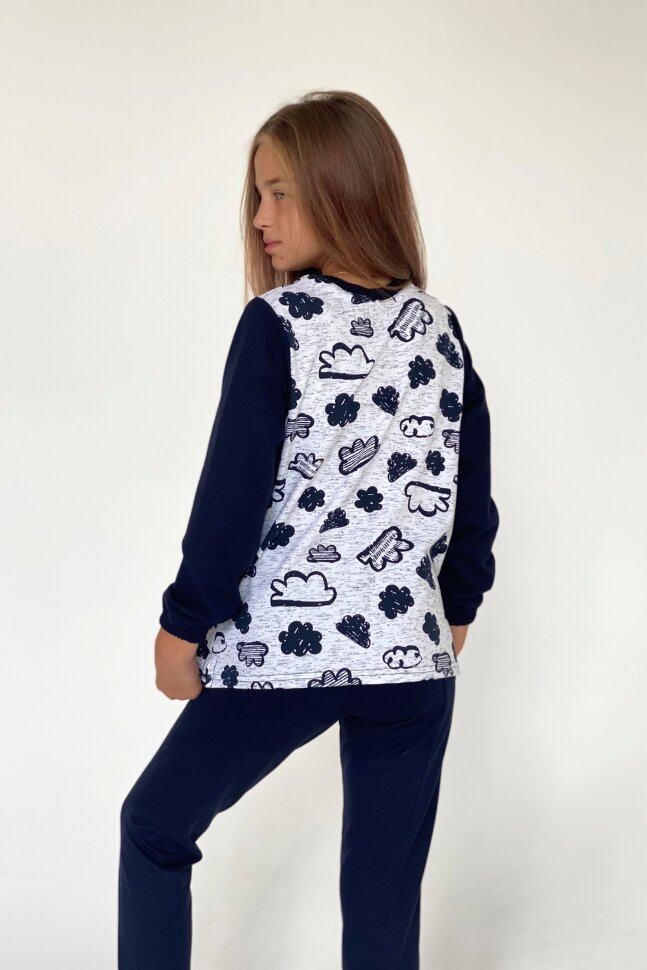 Костюм с брюками для девочки 5094