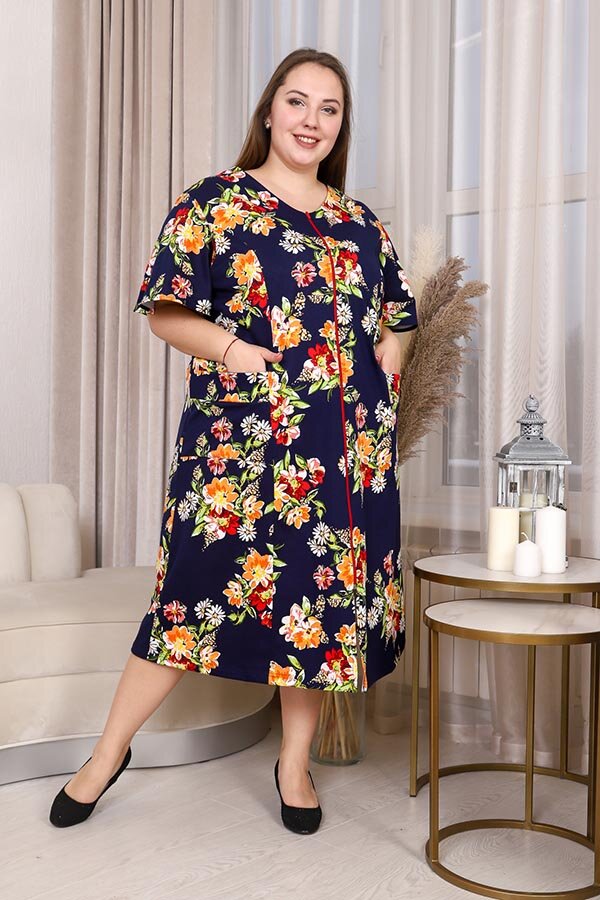 Халат Нектар красный ХГ-44-3