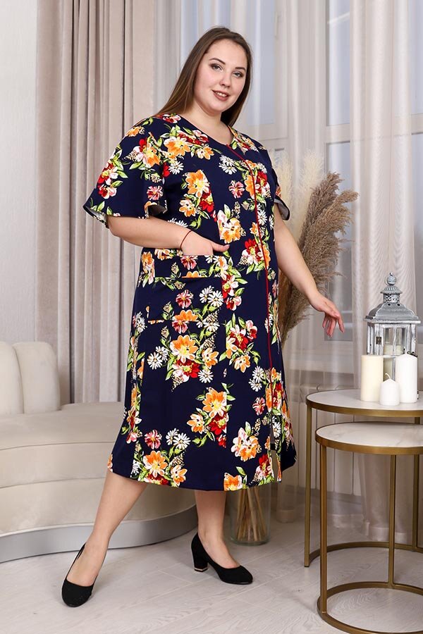 Халат Нектар красный ХГ-44-3