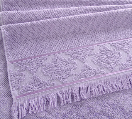 Полотенце махровое Премиум Тоскана лаванда, 500г/м