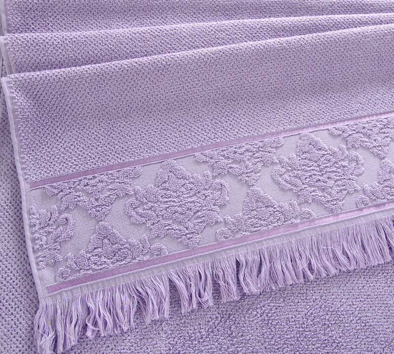 Полотенце махровое Премиум Тоскана лаванда, 500г/м