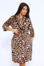 Халат Женский 2024-1 леопардовый