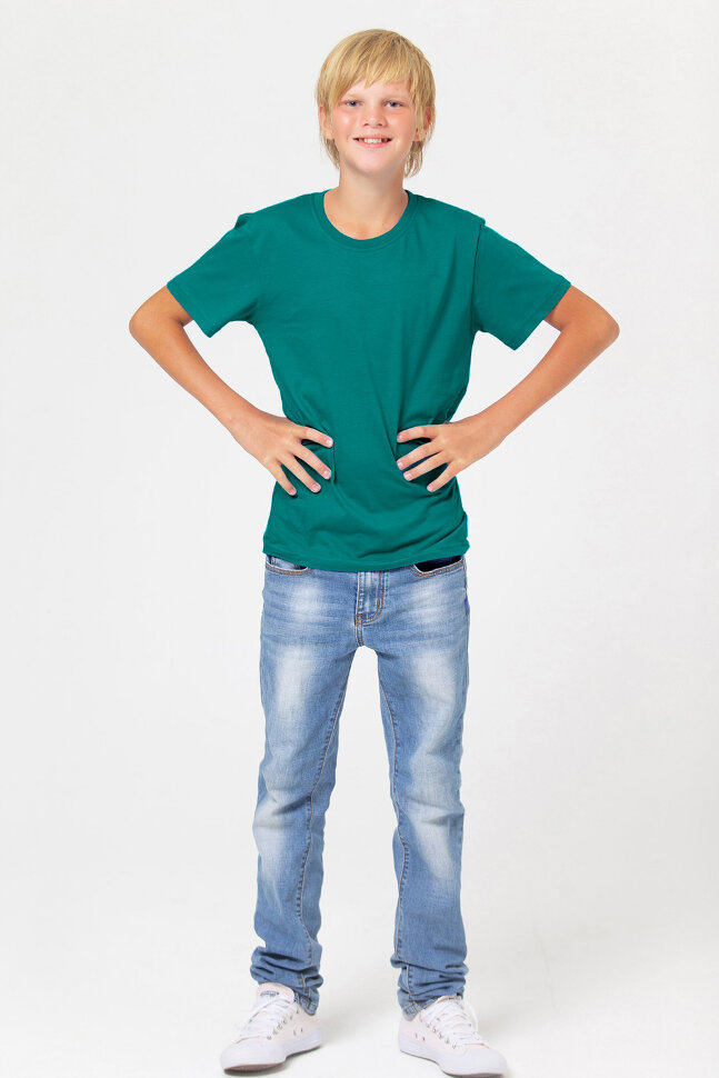 Футболка для мальчика HappyFox HF5501 изумруд