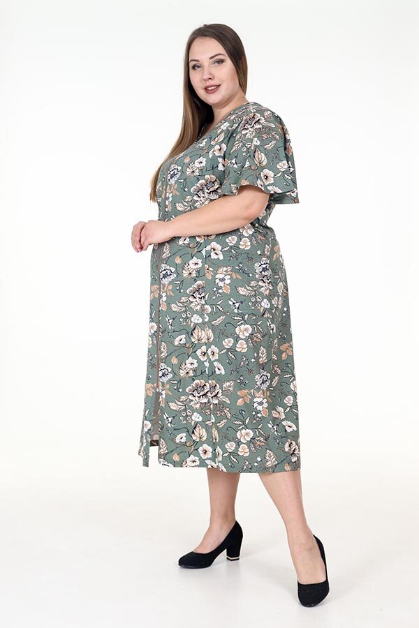 Халат Нектар зеленый ХГ-44-7