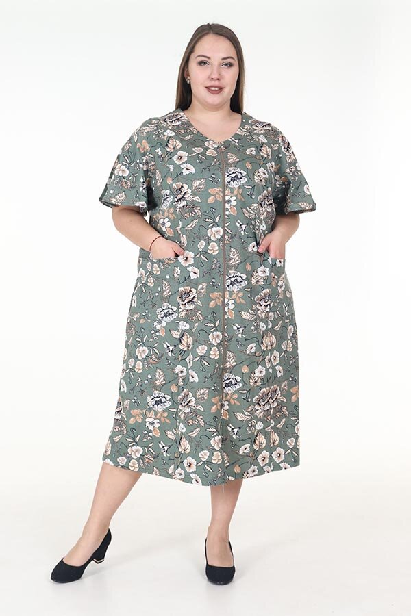 Халат Нектар зеленый ХГ-44-7