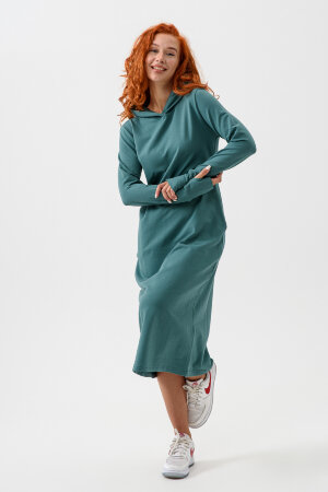 Платье женское 14441 изумруд