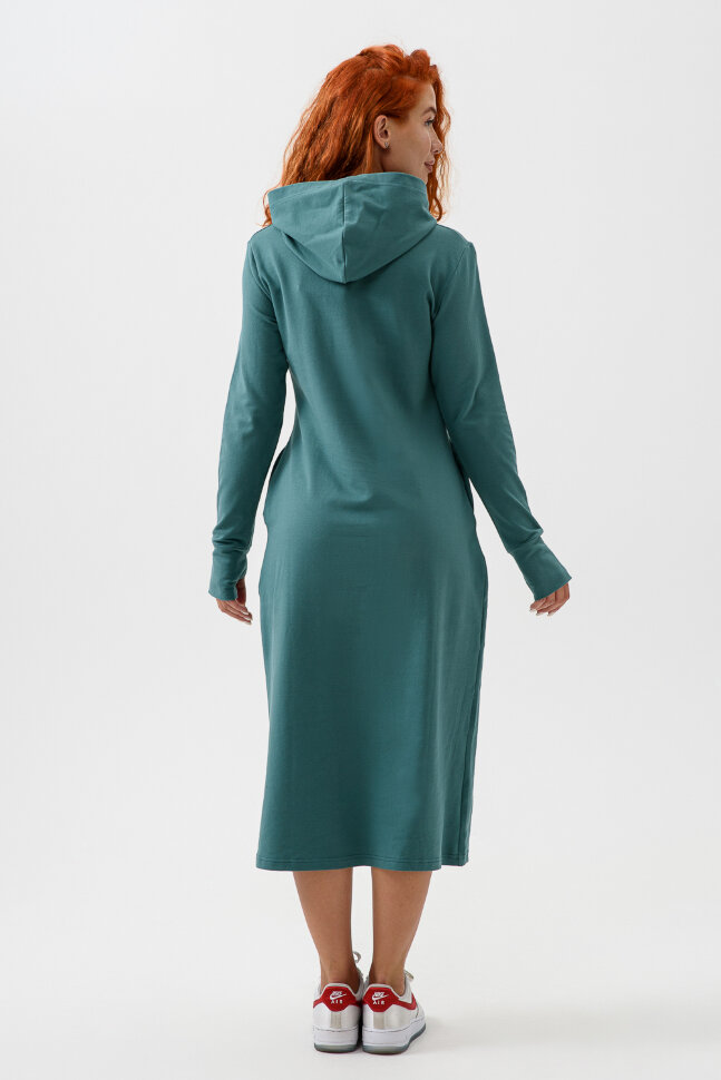 Платье женское 14441 изумруд