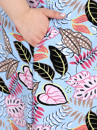 Платье Душка Листья ПГ-909