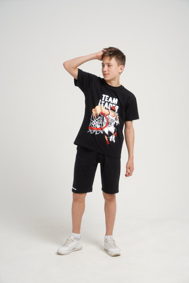 Костюм с шортами для мальчика Лидер